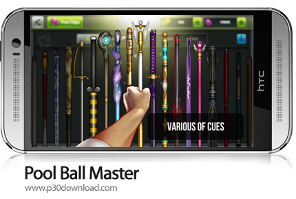 دانلود Pool Ball Master v1.11.119 + Mod - بازی موبایل بیلیارد آنلاین