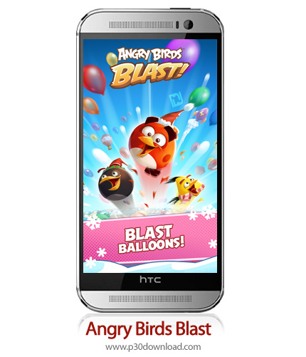 دانلود Angry Birds Blast v2.1.7 + Mod - بازی موبایل انفجار پرندگان خشمگین