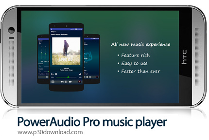 دانلود PowerAudio Pro music player v9.1.9 - برنامه موبایل موزیک پلیر حرفه ای