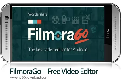 دانلود FilmoraGo - Free Video Editor Pro v5.0.5 - برنامه موبایل ویرایشگر ویدئو