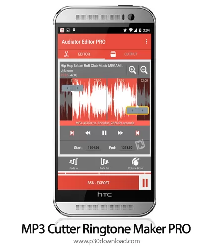 دانلود MP3 Cutter Ringtone Maker PRO v4.0 - برنامه موبایل ساخت رینگتون