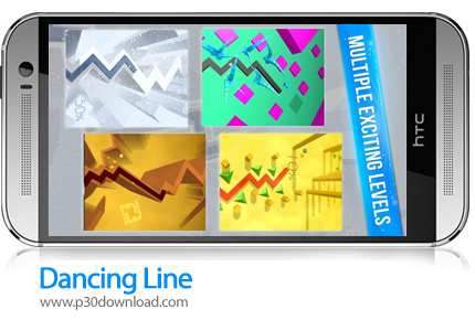 دانلود Dancing Line v2.7.2.1 + Mod - بازی موبایل رقص خطوط