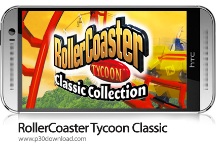 دانلود RollerCoaster Tycoon Classic v1.0.0.1903060 + Mod - بازی موبایل ساخت پارک