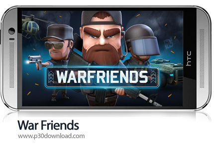 دانلود War Friends v4.2.1 + Mod - بازی موبایل جنگ دوستان