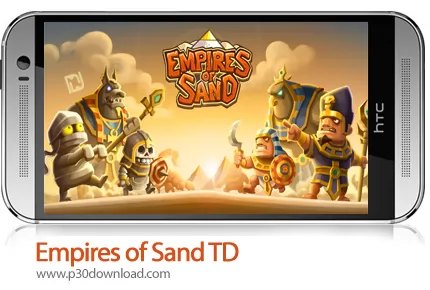 دانلود Empires of Sand TD - بازی موبایل امپراطوری شن زار