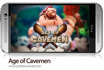 دانلود Age of Cavemen v2.1.3 + Mod - بازی موبایل عصر غار نشینان