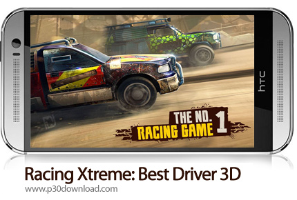 دانلود Racing Xtreme: Best Driver 3D v1.12 + Mod - بازی موبایل مسابقات ماشین سواری