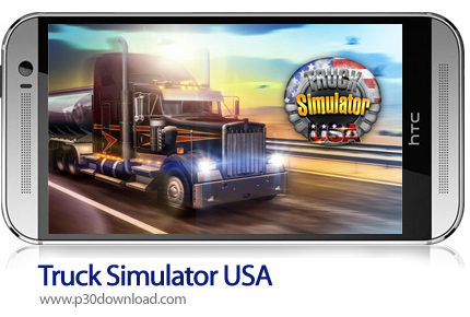دانلود Truck Simulator USA v4.0.2 + Mod - بازی موبایل شبیه سازی تریلی