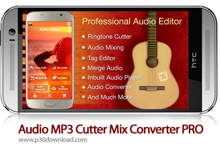 دانلود Audio MP3 Cutter Mix Converter PRO v1.60 - برنامه موبایل ویرایش حرفه ای آهنگ