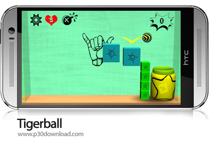 دانلود Tigerball - بازی موبایل فیزیک و توپ
