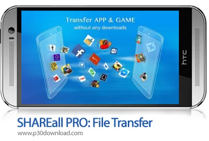 دانلود SHAREall PRO: File Transfer - برنامه موبایل انتقال اطلاعات