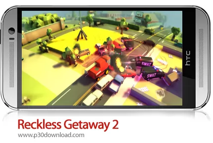 دانلود Reckless Getaway 2 v2.2.5 + Mod - بازی موبایل ماشین سواری در اتوبان