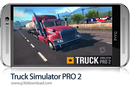 دانلود Truck Simulator PRO 2 - بازی موبایل شبیه سازی واقعی کامیون