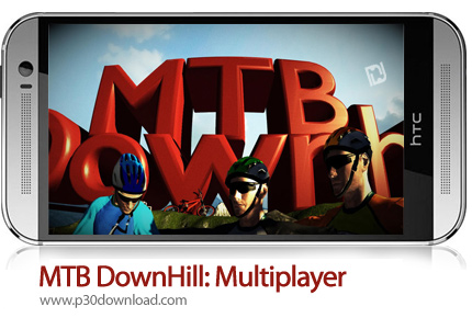 دانلود MTB DownHill: Multiplayer v1.0.24 + Mod - بازی موبایل دوچرخه سواری کوهستان