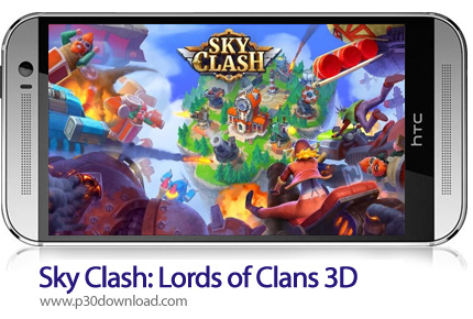 دانلود Sky Clash: Lords of Clans 3D v1.52.5246 - بازی موبایل  نبرد آسمانی: اربابان قبایل