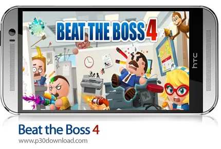 دانلود Beat the Boss 4 v1.7.5 + Mod - بازی موبایل ضرب و شتم رئیس 4