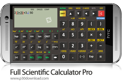 دانلود Full Scientific Calculator Pro - برنامه موبایل ماشین حساب مهندسی و کامل