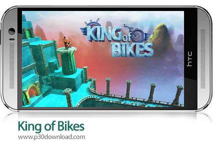 دانلود King of Bikes v1.3 + Mod - بازی موبایل دوچرخه سواری