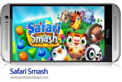 دانلود  Safari Smash v5.0.462.801041625 + Mod - بازی موبایل برخورد سافاری