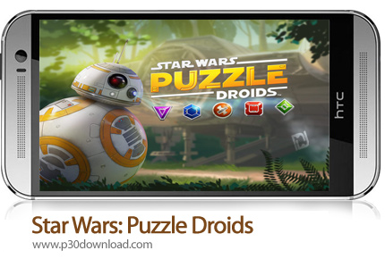 دانلود Star Wars: Puzzle Droids v1.3.17 + Mod - بازی موبایل جنگ ستارگان: پازل های اندروید
