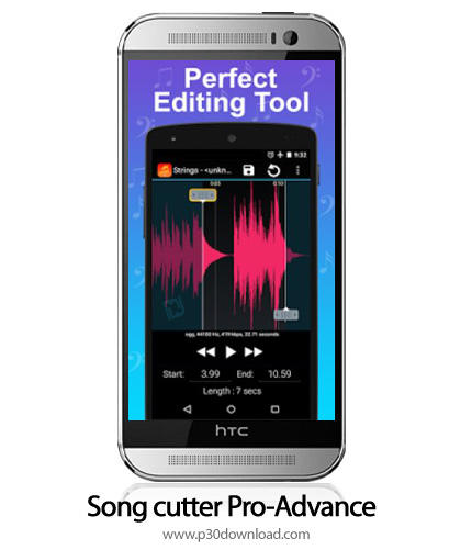 دانلود Song cutter Pro-Advance v1.5 - برنامه موبایل برش آسان فایل های صوتی و ویدئویی