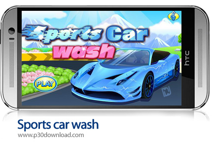 دانلود Sports car wash v2.0.3 - بازی موبایل کارواش ماشین های اسپرت