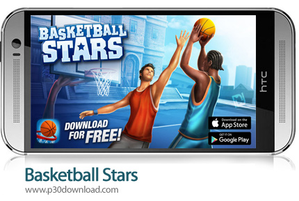 دانلود Basketball Stars v1.30.0 + Mod - بازی موبایل ستاره های بسکتبال