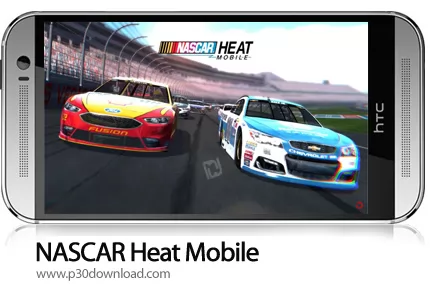 دانلود NASCAR Heat Mobile v4.0.0 + Mod - بازی موبایل ماشین سواری نسکار