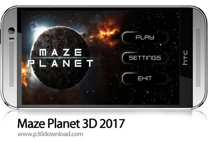 دانلود Maze Planet 3D 2017 v1.2 + Mod - بازی موبایل سیاره هزارتو