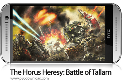 دانلود The Horus Heresy: Battle of Tallarn v1.0 - بازی موبایل نبرد تانک ها