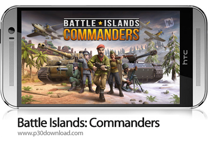 دانلود Battle Islands: Commanders v1.6.1 + Mod - بازی موبایل نبرد جزیره: فرماندهان