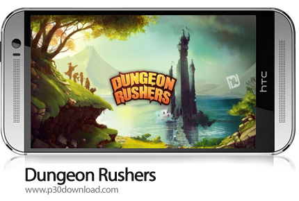 دانلود Dungeon Rushers v1.3.11 + Mod - بازی موبایل حمله به سیاه چال