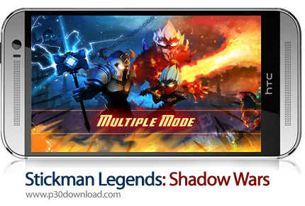 دانلود Stickman Legends: Shadow Wars v2.3.13 + Mod - بازی موبایل نبرد سایه ها