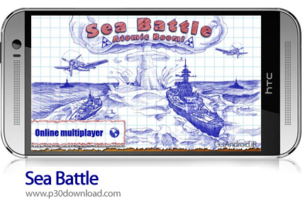 [موبایل] دانلود Sea Battle v1.2.8 – بازی موبایل نبرد دریایی