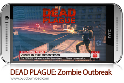 دانلود DEAD PLAGUE: Zombie Outbreak v1.2.8 + Mod - بازی موبایل شورش مردگان