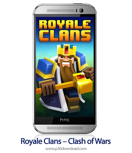 دانلود Royale Clans - Clash of Wars v4.68 + Mod - بازی موبایل رویال کلنز