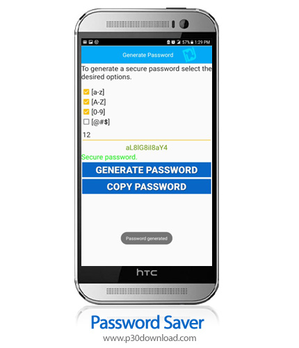 دانلود Password Saver v6.5.7 - برنامه موبایل محافظت از رمز های عبور