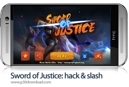 دانلود Sword of Justice: hack & slash v1.14 + Mod - بازی موبایل شمشیر عدالت