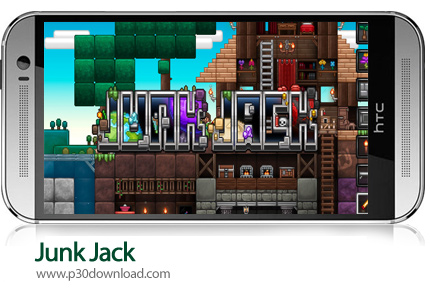 دانلود Junk Jack v3.2.0 - بازی موبایل جک ماجراجو