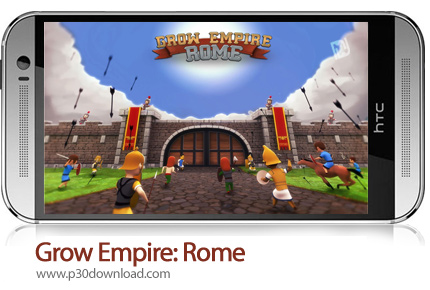 دانلود Grow Empire: Rome v1.4.74 + Mod - بازی موبایل گسترش امپراطوری روم