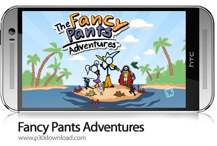 دانلود Fancy Pants Adventures v1.0.11h + Mod - بازی موبایل ماجراهای شلوار قشنگ