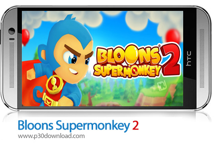 دانلود Bloons Supermonkey 2 v1.8.3 + Mod - بازی موبایل بالون ها و میمون قهرمان