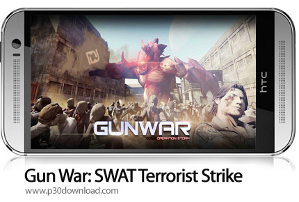 دانلود Gun War: SWAT Terrorist Strike v2.7.0 + Mod - بازی موبایل گروه ویژه پلیس