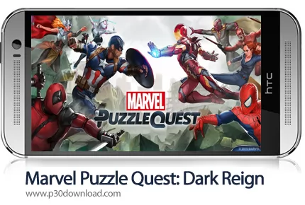 دانلود Marvel Puzzle Quest: Dark Reign v225.566975 - بازی موبایل پازل مارول