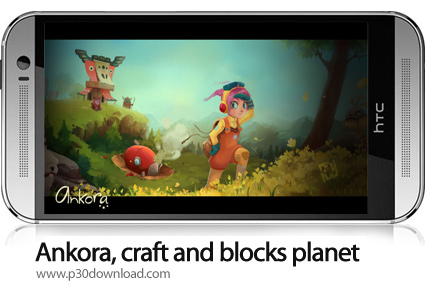 دانلود Ankora, craft and blocks planet v1.3.9 + Mod - بازی موبایل آنکورا 