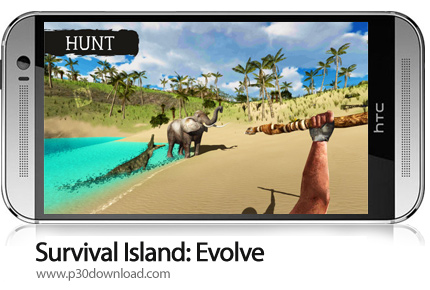 دانلود Survival Island: Evolve v1.19 + Mod - بازی موبایل بقا در جزیره: تکامل