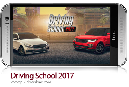 دانلود Driving School 2017 v4.0 + Mod - بازی موبایل شبیه ساز واقعی اتومبیلرانی
