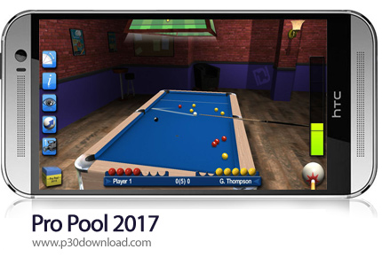 دانلود Pro Pool 2017 v1.26 - بازی موبایل بیلیارد حرفه ای 2017