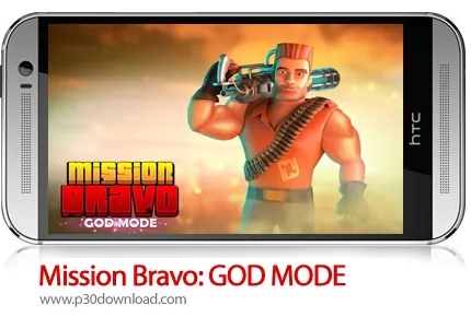 دانلود Mission Bravo: GOD MODE v1.8 + Mod - بازی موبایل ماموریت براوو