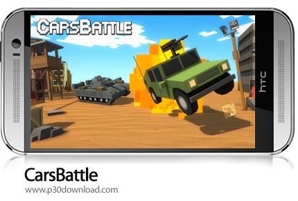 دانلود CarsBattle v2.018 + Mod - بازی موبایل نبرد ماشین ها